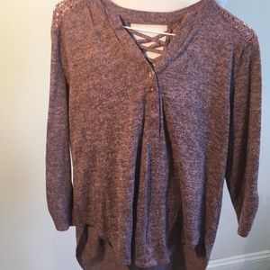 NOBO Long sleeve Rose Tunic